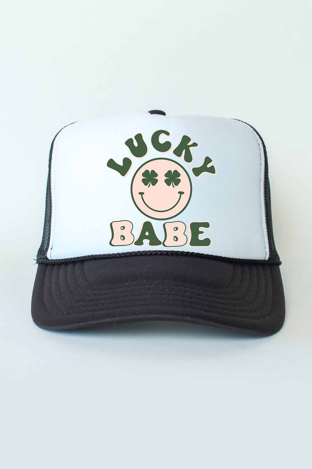 Trucker Hat , Lucky Babe