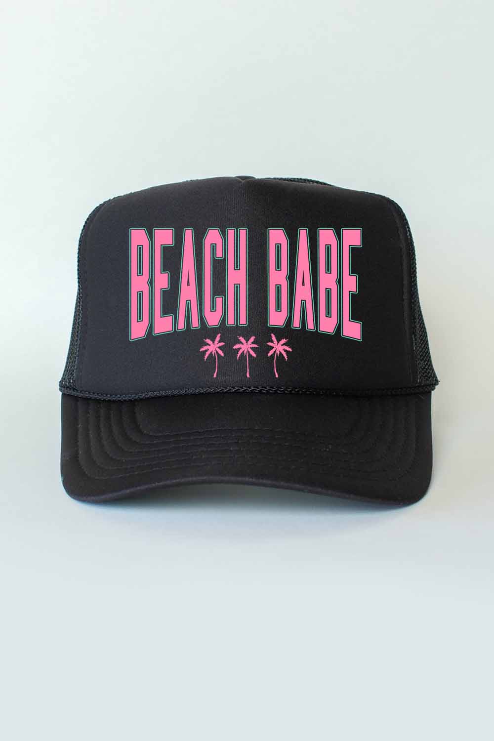 Trucker Hat , Beach Babe Pink