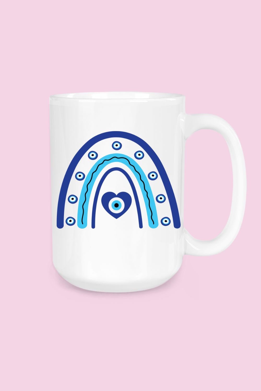 15oz. Ceramic Mug | Evil Eye