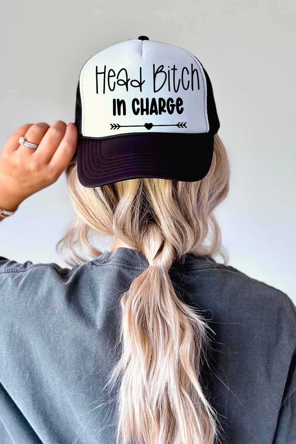 Trucker Hat , Head Bitch In Charge